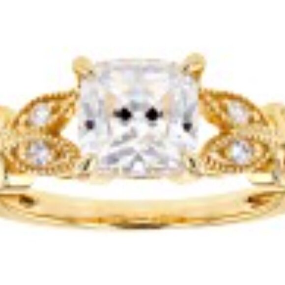 Bella Luce Eterno Yellow Cubic Zirconia Ring - Picture 8 of 9